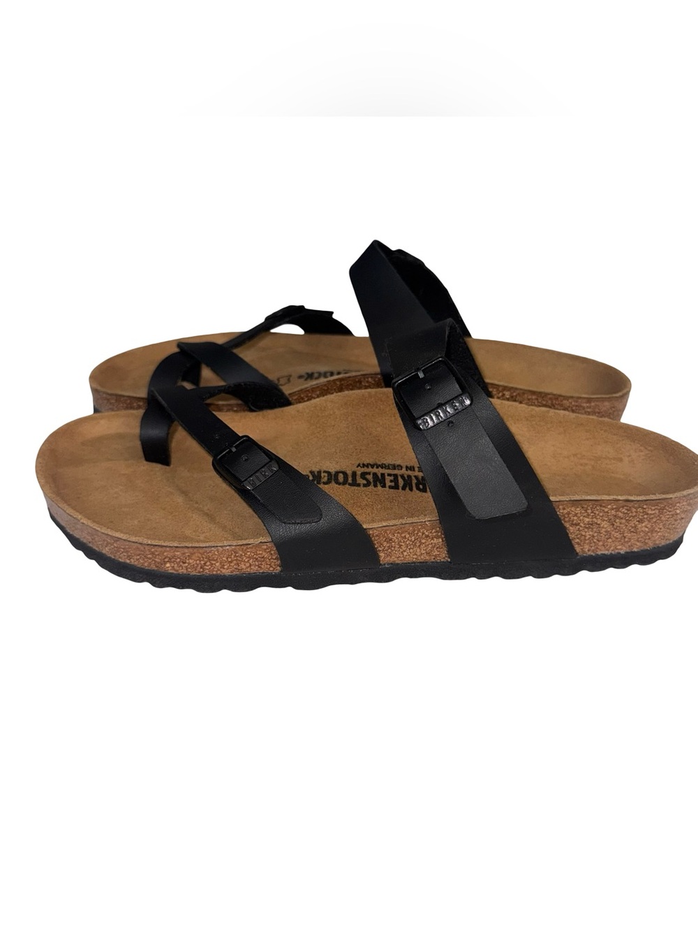 Birkenstock Mayari Black Sandals Size 43 Narrow Minimalist Normcore
